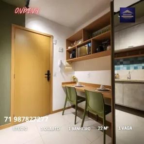 Apartamento com 1 Quarto à venda, 22m² no Ondina, Salvador