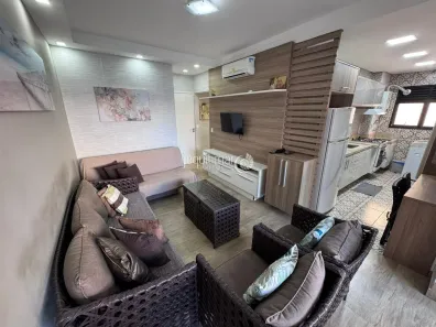 Apartamento com 2 Quartos para alugar, 64m² no Pitangueiras, Guarujá