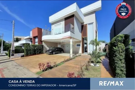 Casa de Condomínio com 4 Quartos à venda, 235m² no Jardim Imperador, Americana
