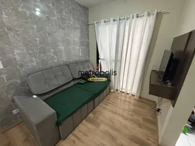 Apartamento com 2 Quartos para alugar, 42m² no Santa Maria, Santo André
