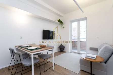 Apartamento com 1 Quarto para alugar, 43m² no Cerqueira César, São Paulo