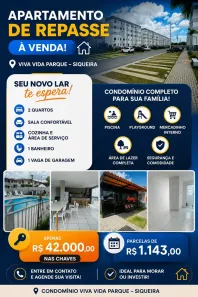 Apartamento com 2 Quartos à venda, 85m² no Siqueira, Maracanaú
