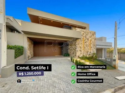 Casa de Condomínio com 3 Quartos à venda, 160m² no Setlife Mirassol, Mirassol