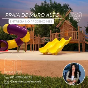 Apartamento com 1 Quarto à venda, 28m² no Maracaipe, Ipojuca