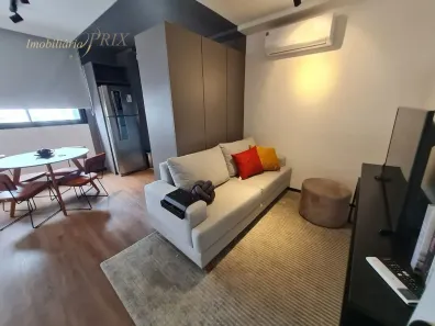 Apartamento com 1 Quarto para alugar, 34m² no Centro, Curitiba
