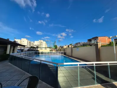 Apartamento com 3 Quartos para alugar, 64m² no Messejana, Fortaleza