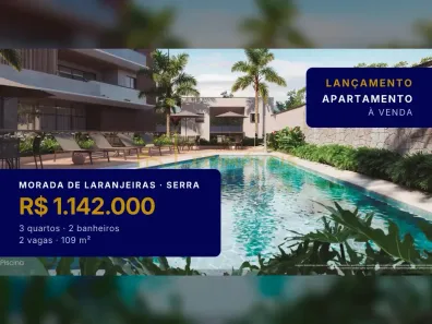 Apartamento com 3 Quartos à venda, 109m² no Morada de Laranjeiras, Serra