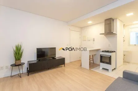 Apartamento com 1 Quarto para alugar, 37m² no Centro Histórico, Porto Alegre