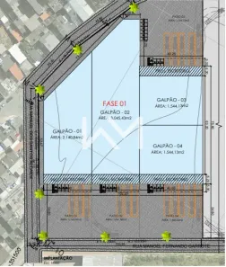 Galpão/Depósito/Armazém à venda, 9855m² no Jardim Novo Portugal, Guarulhos
