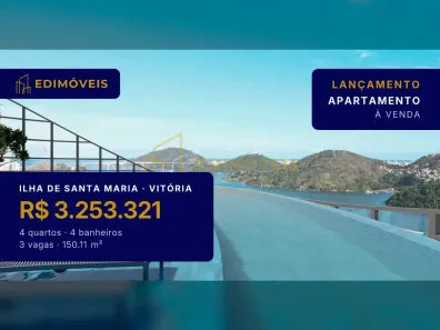 Apartamento com 4 Quartos à venda, 150m² no Ilha de Santa Maria, Vitória