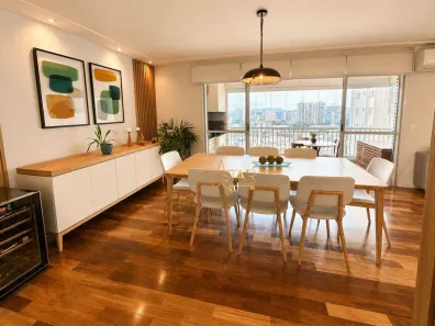 Apartamento com 3 Quartos à venda, 121m² no Jardim Caravelas, São Paulo