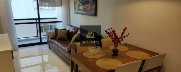 Flat com 1 Quarto para alugar, 50m² no Cerqueira César, São Paulo