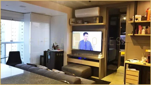 Apartamento com 1 Quarto para alugar, 45m² no Indianópolis, São Paulo