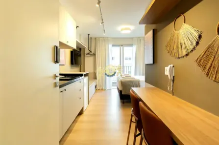 Flat com 1 Quarto à venda, 26m² no Jardim Paulistano, São Paulo