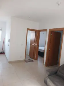 Apartamento com 2 Quartos para alugar, 44m² no Área Rural de Ribeirão Preto, Ribeirão Preto