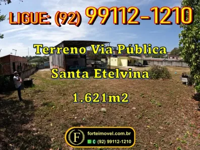 Lote/Terreno para alugar, 1621m² no Santa Etelvina, Manaus