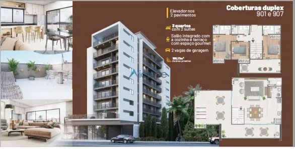 Apartamento com 2 Quartos à venda, 62m² no São Pedro, Juiz de Fora