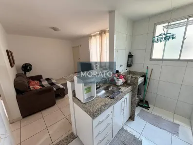 Apartamento com 2 Quartos à venda, 45m² no Industrial Santa Rita, Contagem