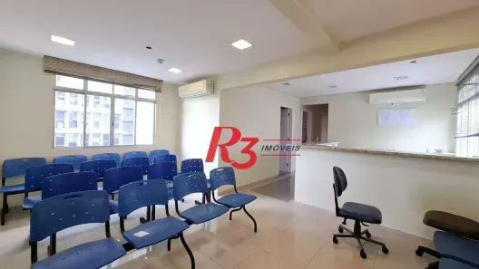 Sala Comercial à venda, 135m² no Gonzaga, Santos