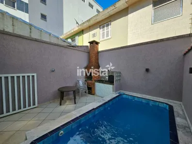 Casa com 3 Quartos à venda, 142m² no Marapé, Santos