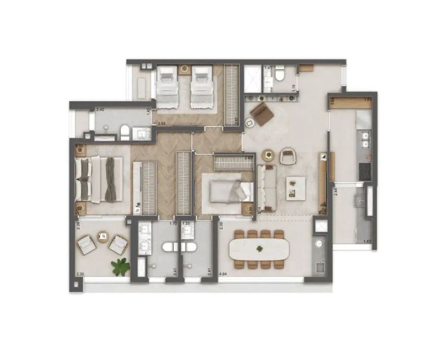 DASLU RESIDENCES SAO PAULO no Cerqueira César, São Paulo