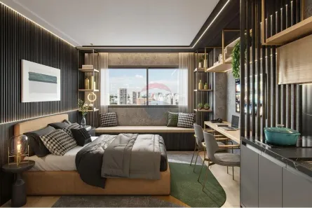 Apartamento com 1 Quarto à venda, 25m² no Santo Amaro, São Paulo