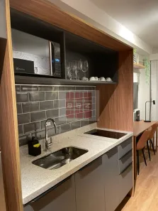 Apartamento com 1 Quarto para alugar, 30m² no Indianópolis, São Paulo