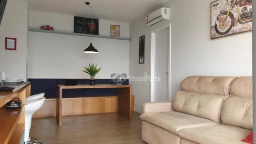Apartamento com 1 Quarto para alugar, 55m² no Santo Amaro, São Paulo