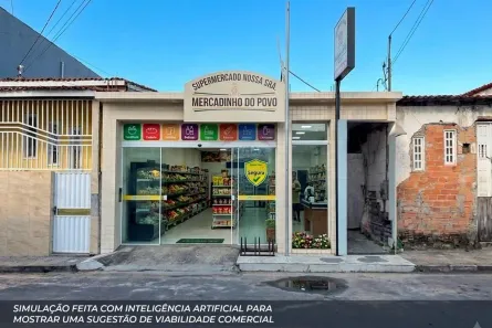 Ponto Comercial à venda, 74m² no Cajueiro, Santo Antônio de Jesus