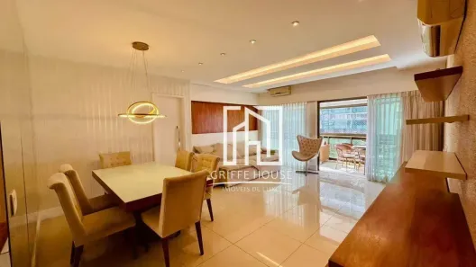 Apartamento com 3 Quartos para alugar, 135m² no Barra da Tijuca, Rio de Janeiro