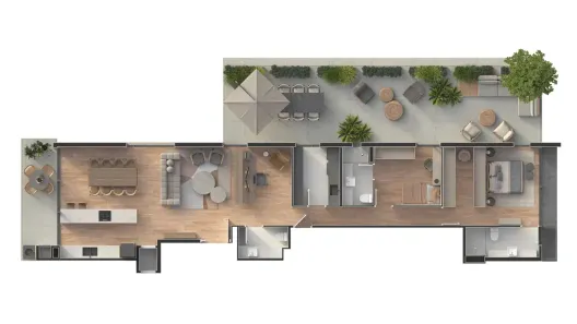 Apartamento com 2 Quartos à venda, 130m² no Bigorrilho, Curitiba