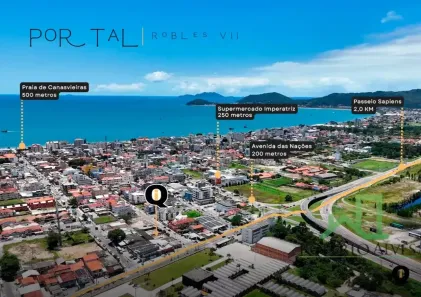 Apartamento com 1 Quarto à venda, 39m² no Canasvieiras, Florianópolis