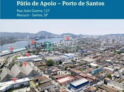 Galpão/Depósito/Armazém para alugar, 1250m² no Macuco, Santos