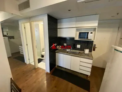 Flat com 1 Quarto para alugar, 28m² no Indianópolis, São Paulo