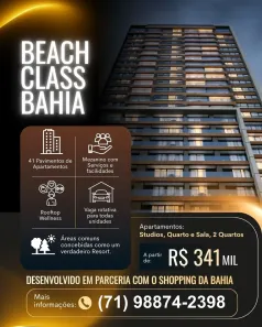 Apartamento com 1 Quarto à venda, 25m² no Caminho das Árvores, Salvador