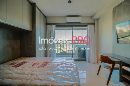 Apartamento com 1 Quarto para alugar, 30m² no Indianópolis, São Paulo