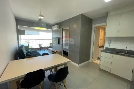 Apartamento com 1 Quarto para alugar, 41m² no Santo Amaro, São Paulo