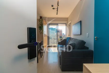 Flat com 1 Quarto à venda, 34m² no Santo Amaro, São Paulo
