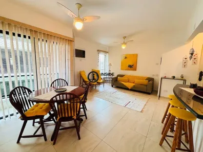 Apartamento com 3 Quartos para venda ou aluguel, 90m² no Loteamento João Batista Julião, Guarujá