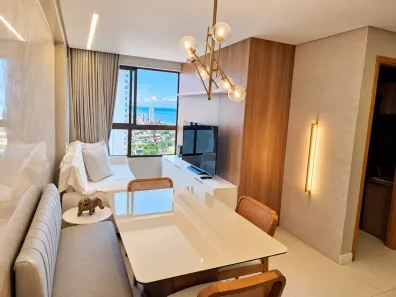 Apartamento com 1 Quarto para alugar, 35m² no Barra de Jangada, Jaboatão dos Guararapes