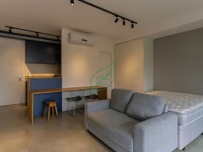 Apartamento com 1 Quarto para alugar, 42m² no Brooklin Paulista, São Paulo