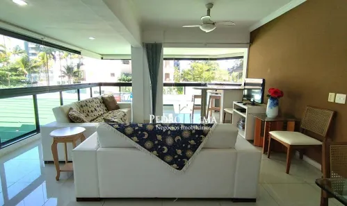 Apartamento com 4 Quartos para alugar, 120m² no Riviera, Bertioga