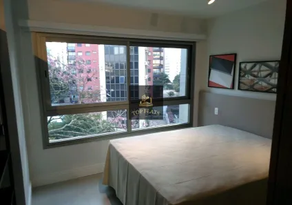 Flat com 1 Quarto para alugar, 54m² no Jardim Paulista, São Paulo