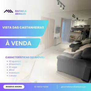 Apartamento com 2 Quartos à venda, 41m² no Planalto, Manaus