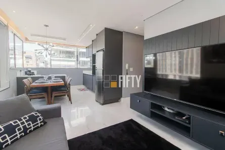 Apartamento com 1 Quarto para venda ou aluguel, 70m² no Vila Nova Conceição, São Paulo