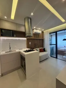 Apartamento com 1 Quarto para alugar, 32m² no Indianópolis, São Paulo