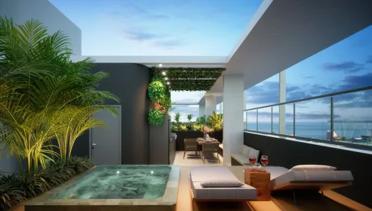 Apartamento com 1 Quarto à venda, 24m² no Tambaú, João Pessoa