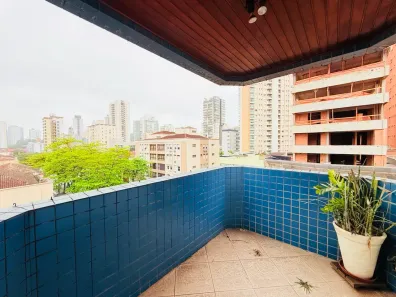 Apartamento com 3 Quartos à venda, 119m² no Embaré, Santos
