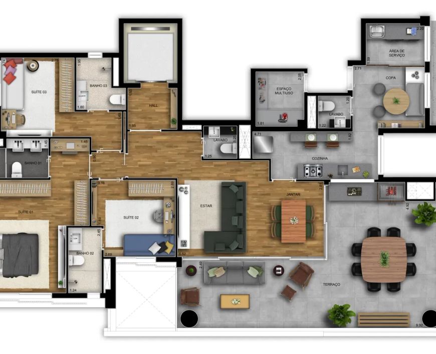 L KLABIN - APARTAMENTOS no Jardim Vila Mariana, São Paulo