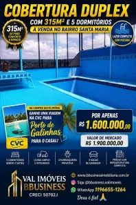 Cobertura com 5 Quartos à venda, 315m² no Santa Maria, São Caetano do Sul